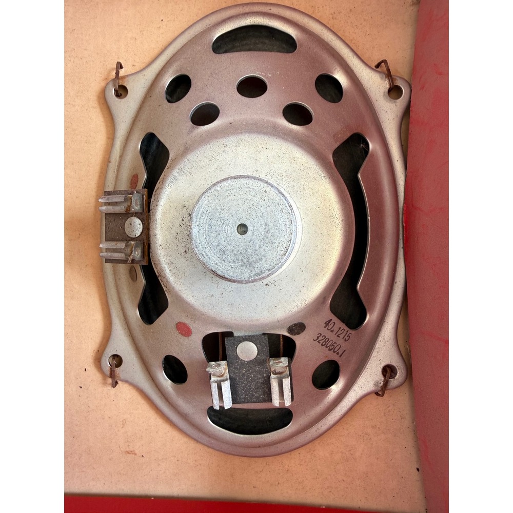 Unbranded 4x6 Oval‎ Speaker Vintage Replacement Part Silver Magnetic Circuit